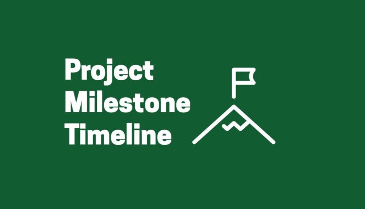 Project Milestone Timeline Template